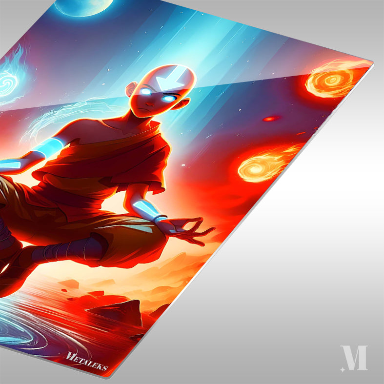 Aang avatar the last airbender ilustration