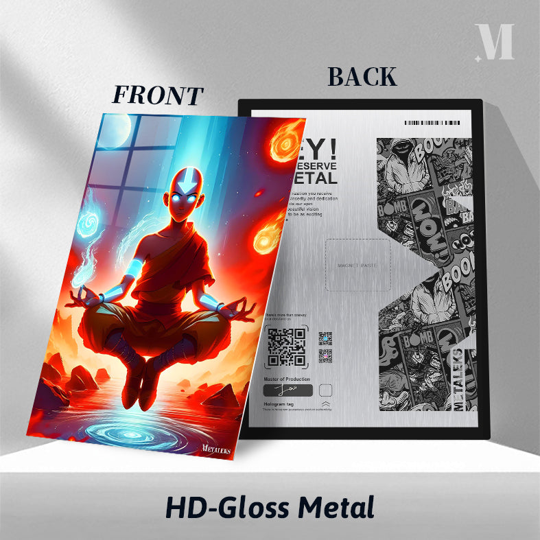 Aang avatar the last airbender ilustration