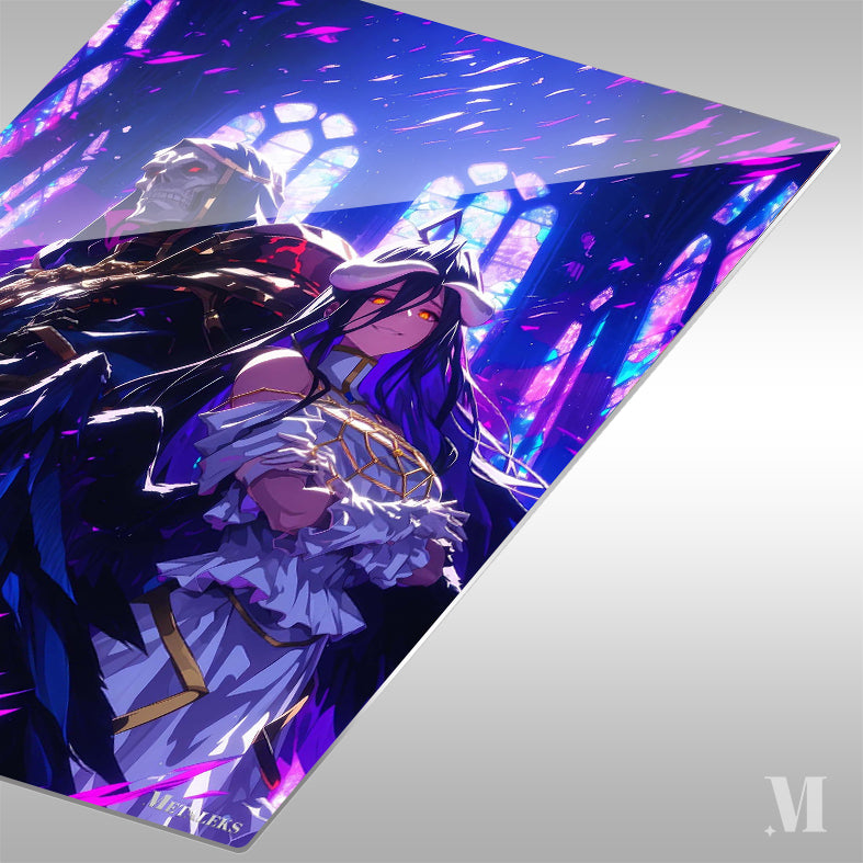Albedo and Ainz from Overlord