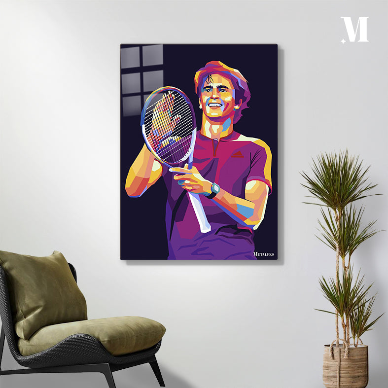 Alexander Zverev wpap popart