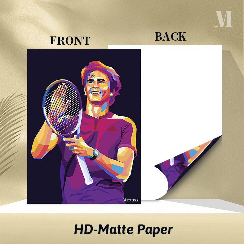 Alexander Zverev wpap popart