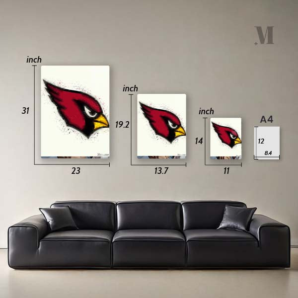 Arizona Cardinals Watercolor