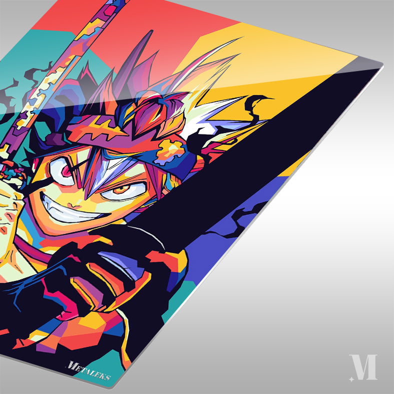 Asta Black Clover Wpap Pop Art