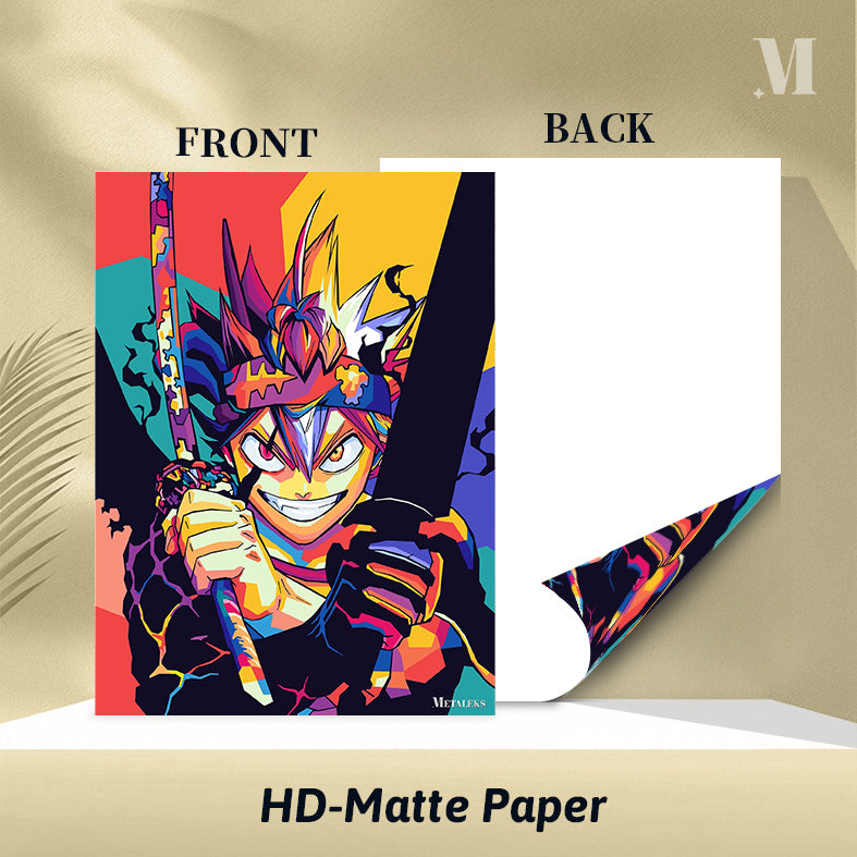 Asta Black Clover Wpap Pop Art