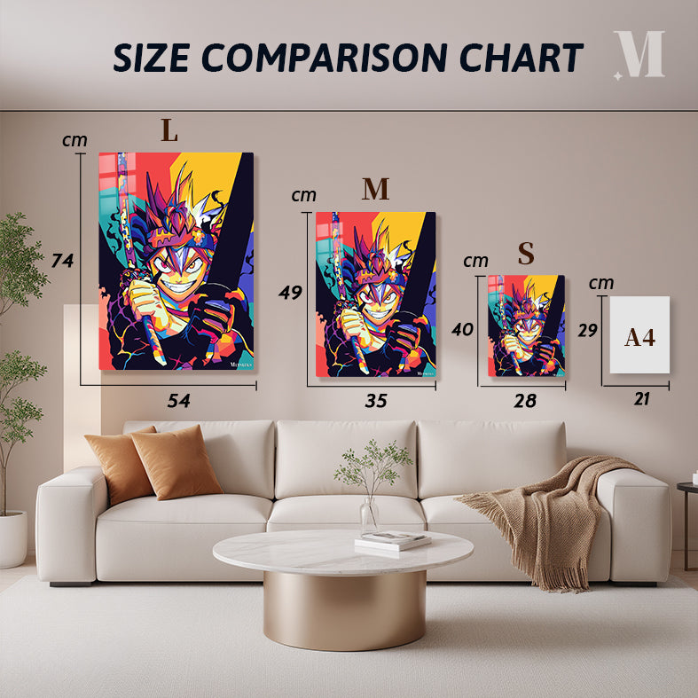 Asta Black Clover Wpap Pop Art