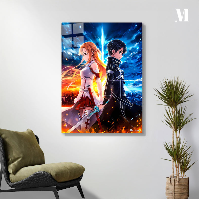 Asuna and Kirito - Sword art online