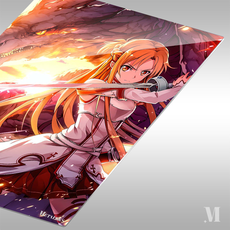 Asuna with the Dragon
