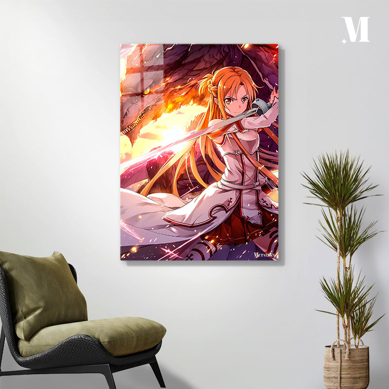 Asuna with the Dragon