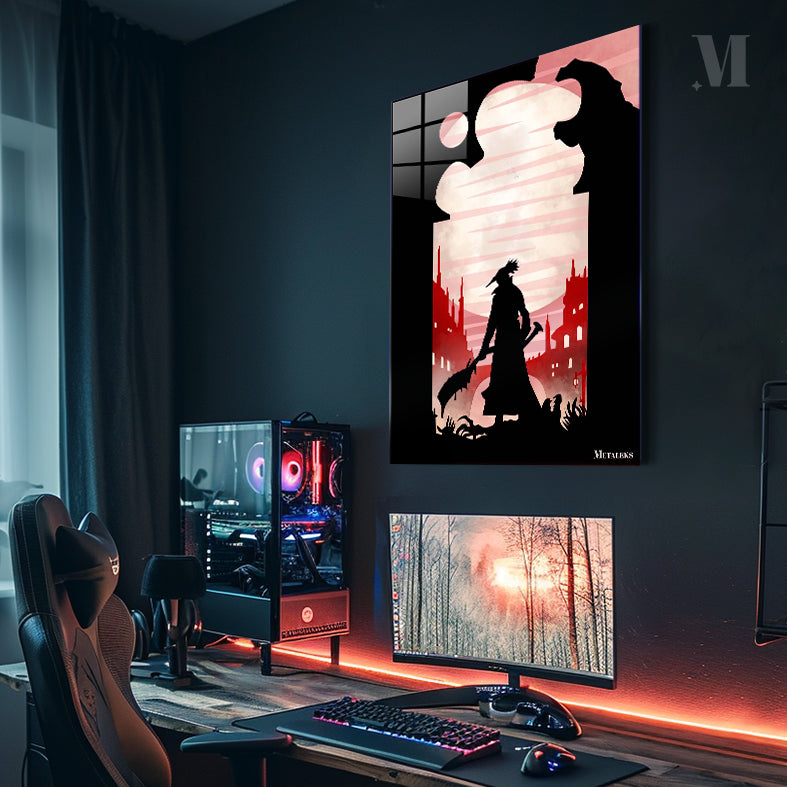 Bloodborne Silhouette art