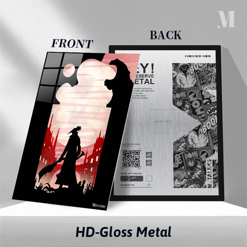 Bloodborne Silhouette art