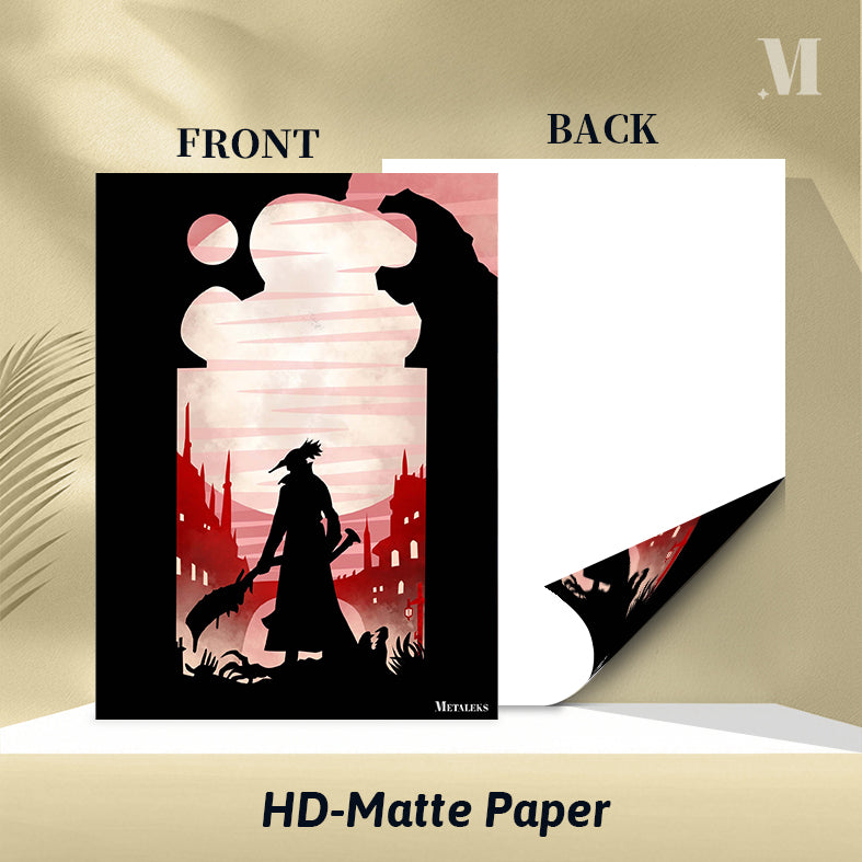 Bloodborne Silhouette art