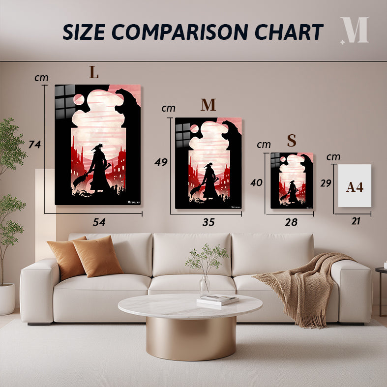 Bloodborne Silhouette art