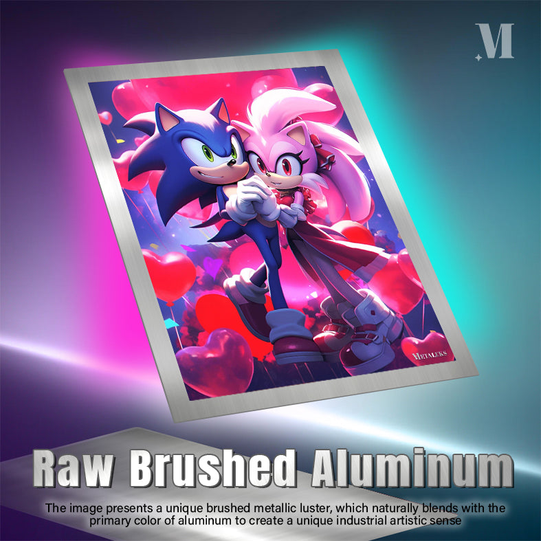 Blue Blur and Rose Red Sonic and Amy's Speedy Romance