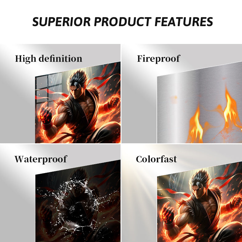 Bryan Fury Tekken ilustration