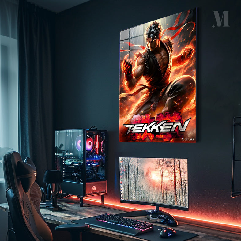 Bryan Fury Tekken ilustration