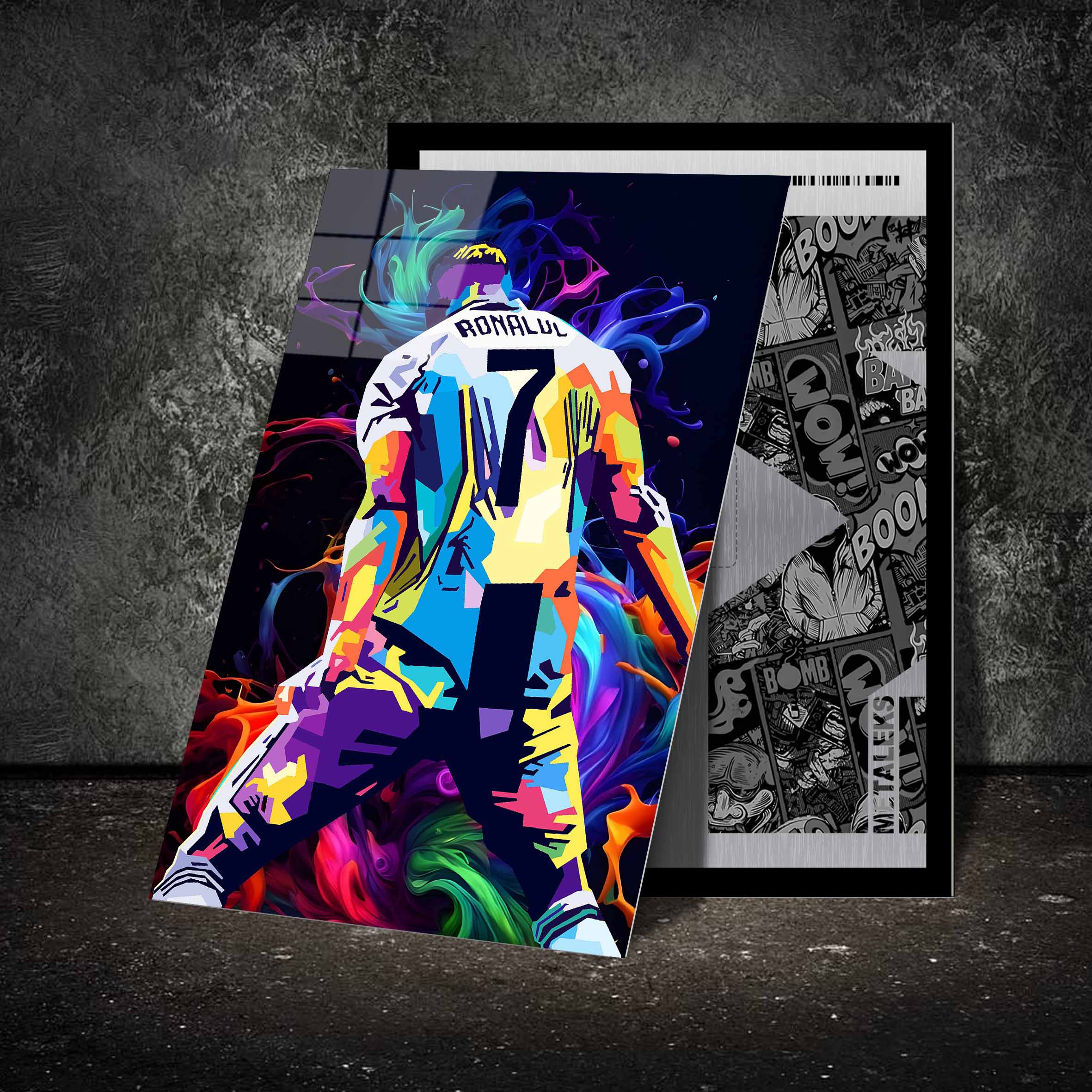 CR7 - Cristiano Ronaldo Wpap Art-designed by @ BoomArt