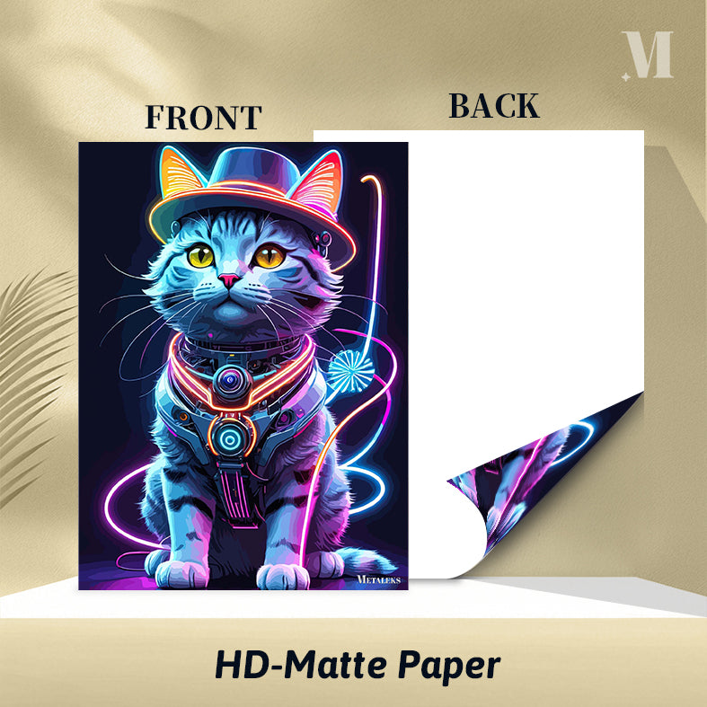 Cats neon bat