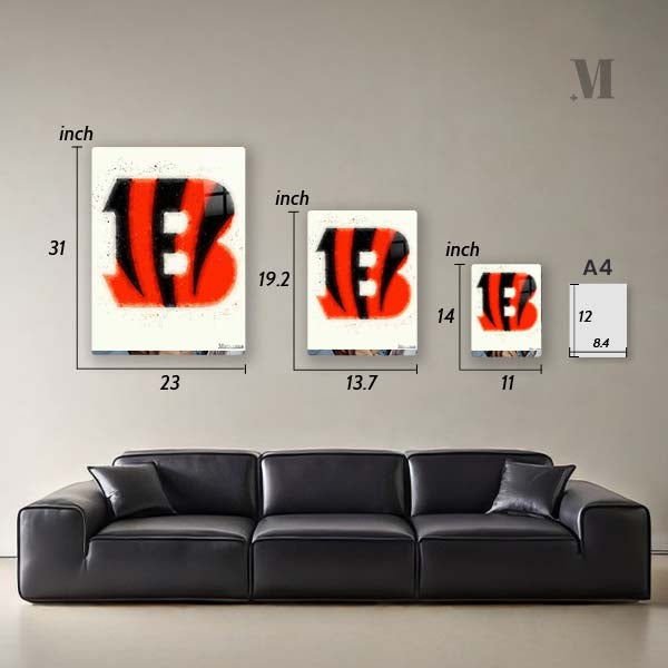 Cincinnati Bengals Watercolor