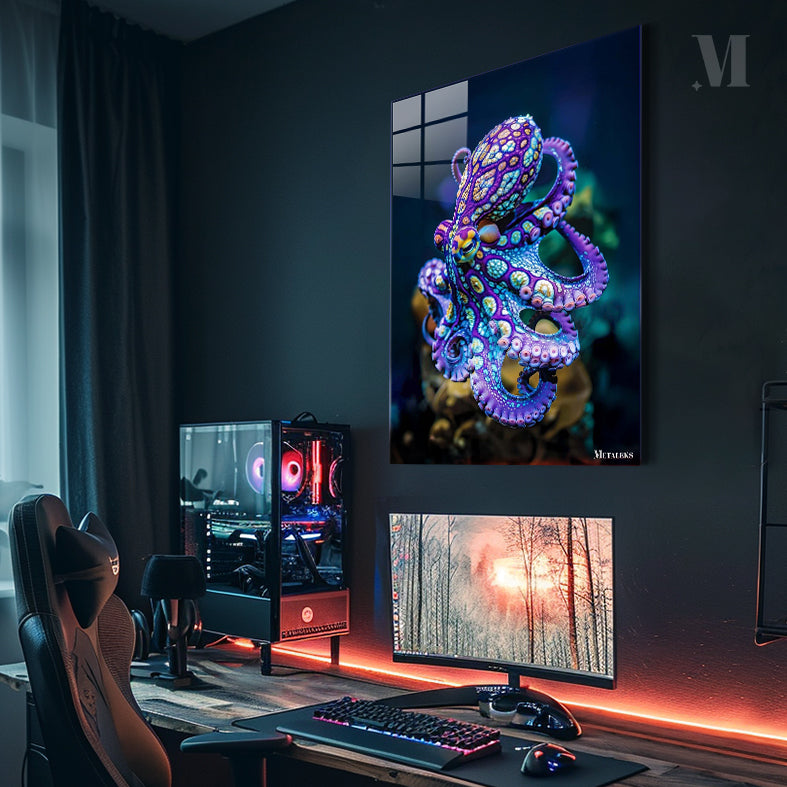 Colorful octopus