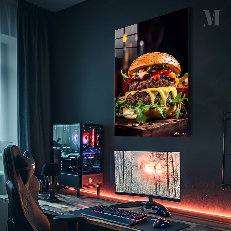 DOUBLE CHEESE BURGER