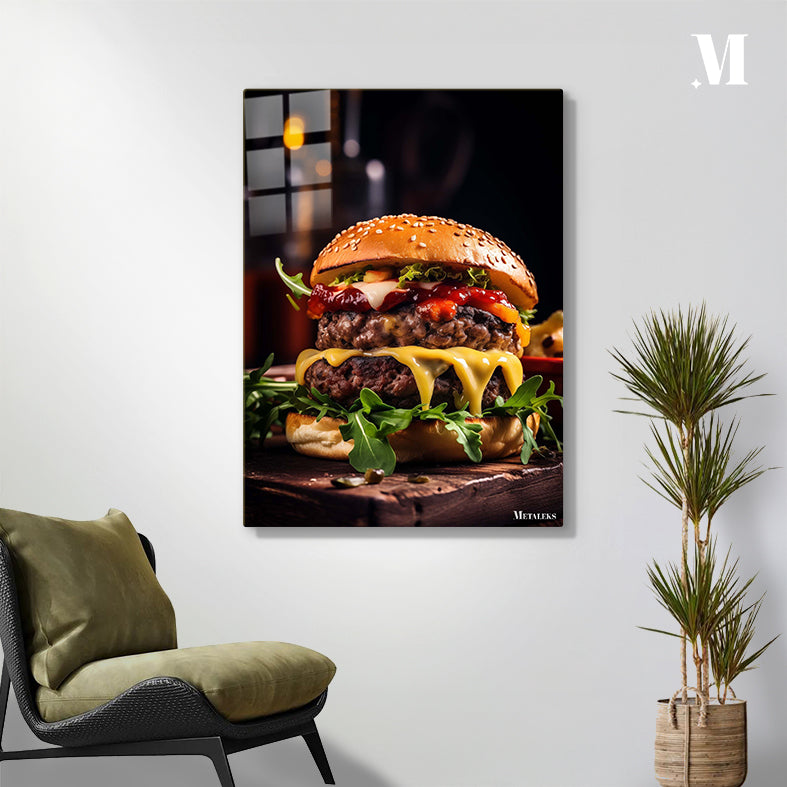 DOUBLE CHEESE BURGER
