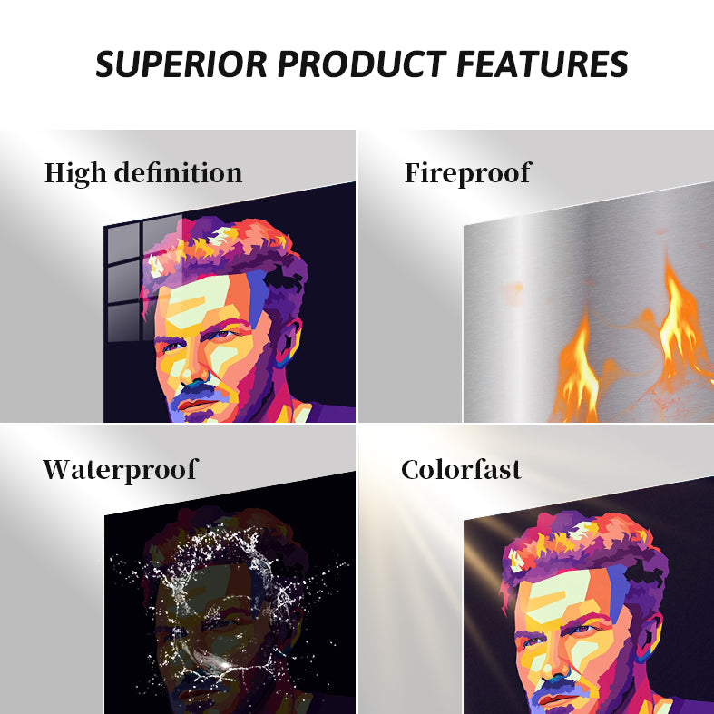David Beckham wpap popart