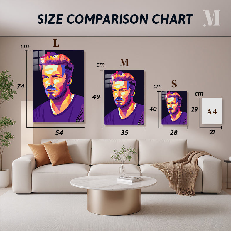 David Beckham wpap popart