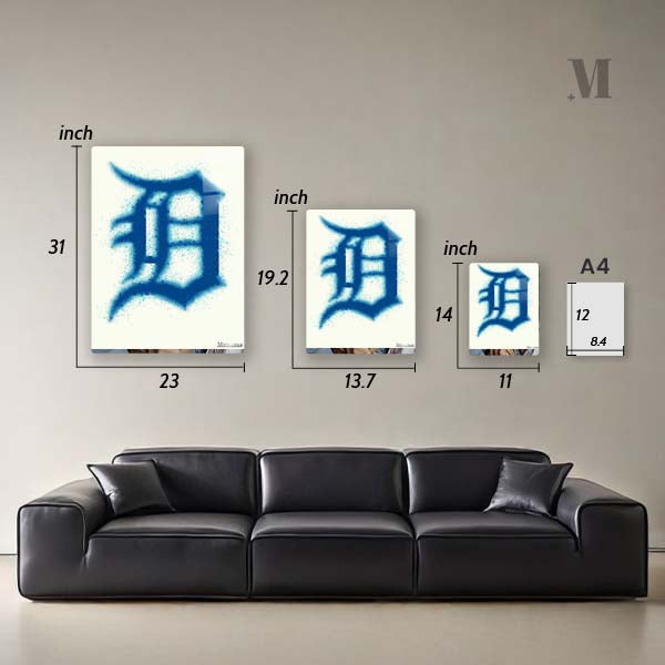 Detroit Tigers Watercolor