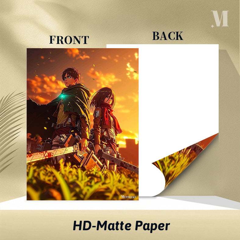 Eren Yeager Mikasa Ackerman Attack on Titan 01 A0717