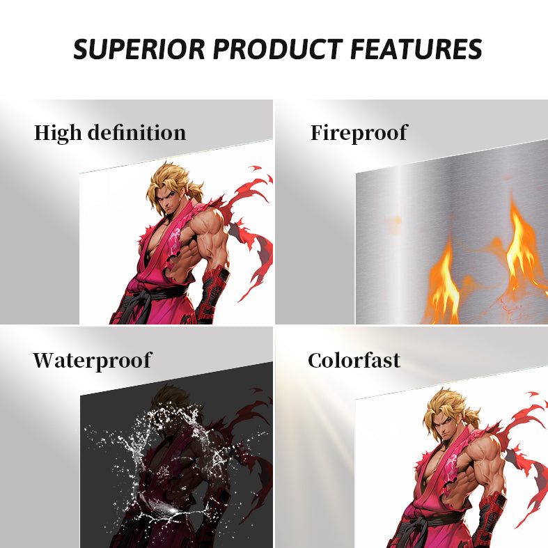 Flaming Shoryuken Ken's Blaze of Martial Arts Mastery