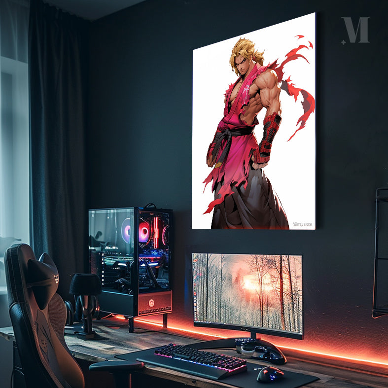 Flaming Shoryuken Ken's Blaze of Martial Arts Mastery