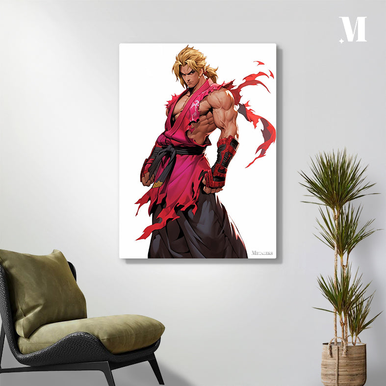 Flaming Shoryuken Ken's Blaze of Martial Arts Mastery