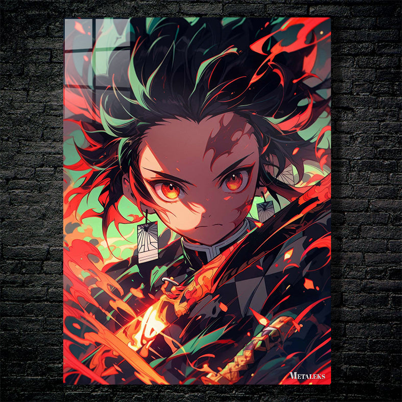 Flaming Tanjiro Kamado