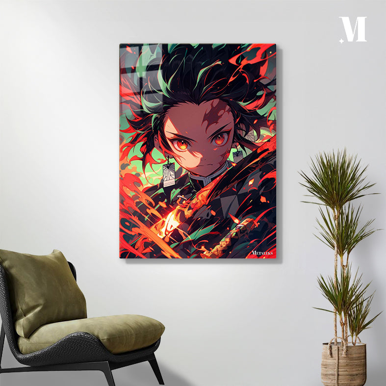 Flaming Tanjiro Kamado