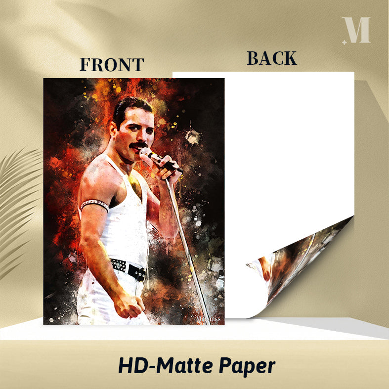 Freddie Mercury Watercolor