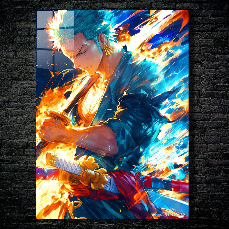 G095 rorona zoro holding a sword