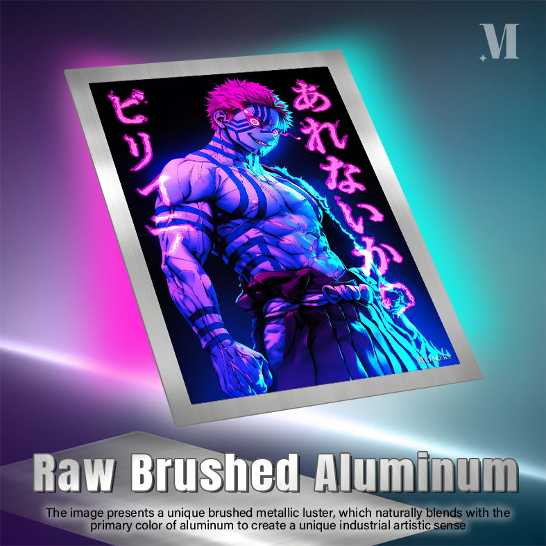 GE0222 Akaza Neon Effect Demon Slayer