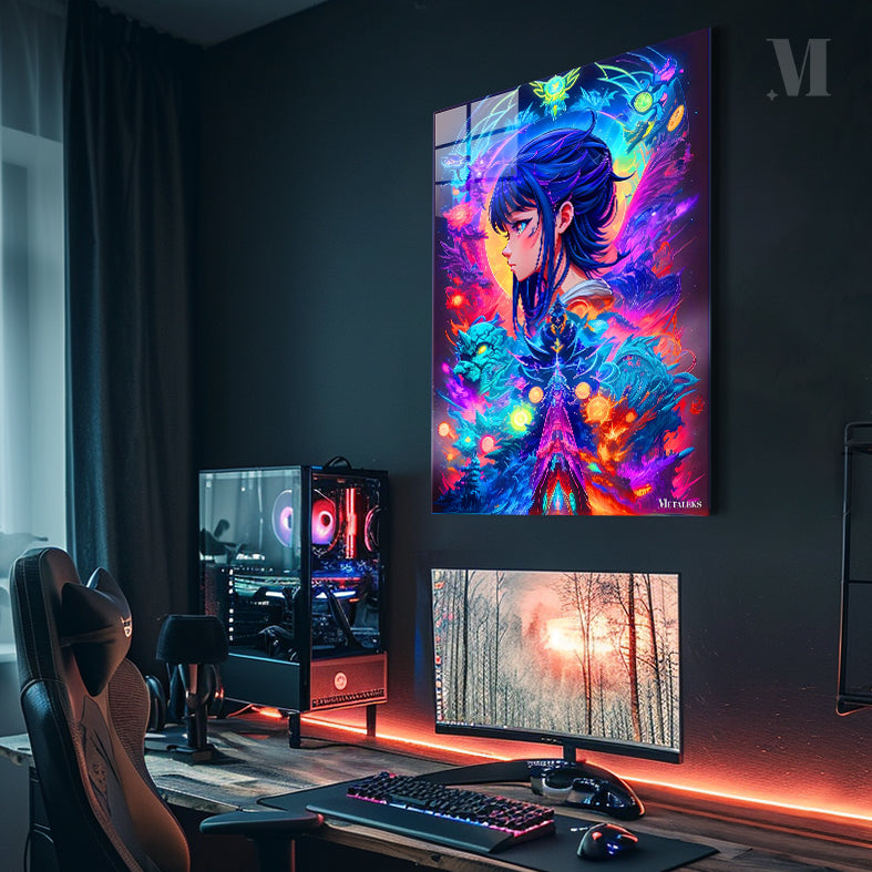 Ghost In The Shell Neon Art 2