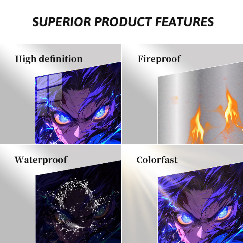Glowing Blue Eyes