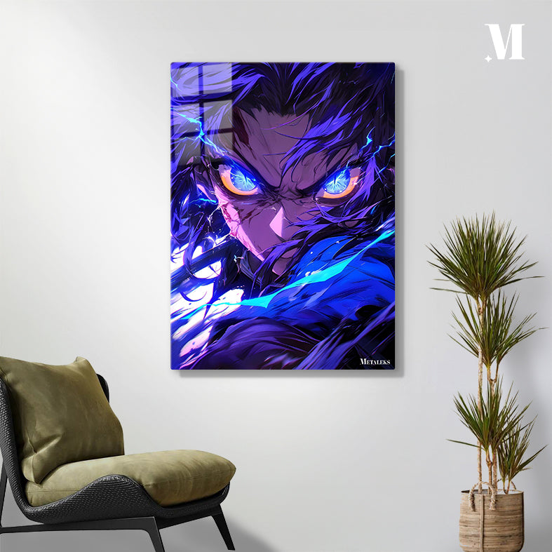 Glowing Blue Eyes
