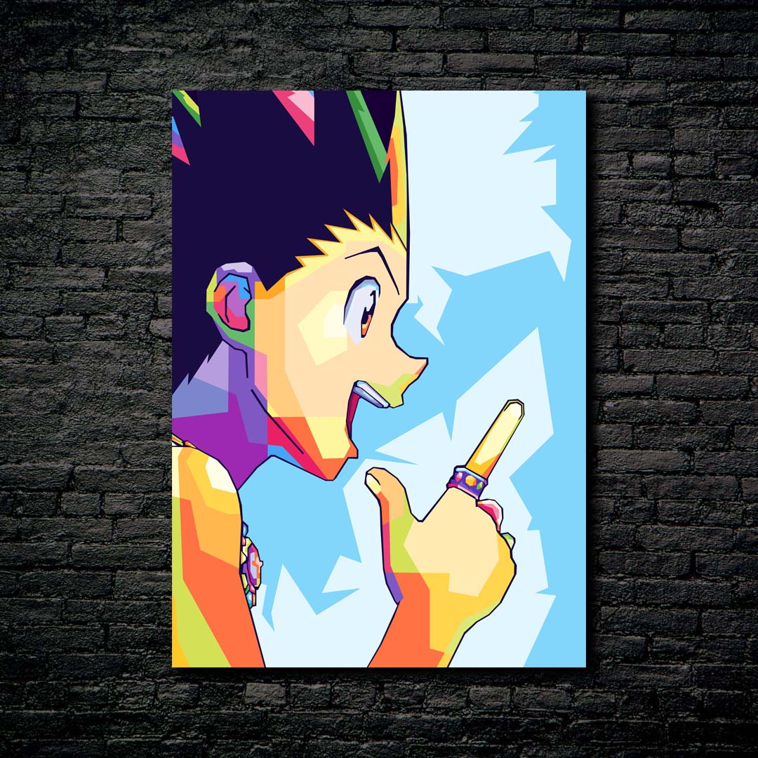 Gon Wpap Pop Art 2