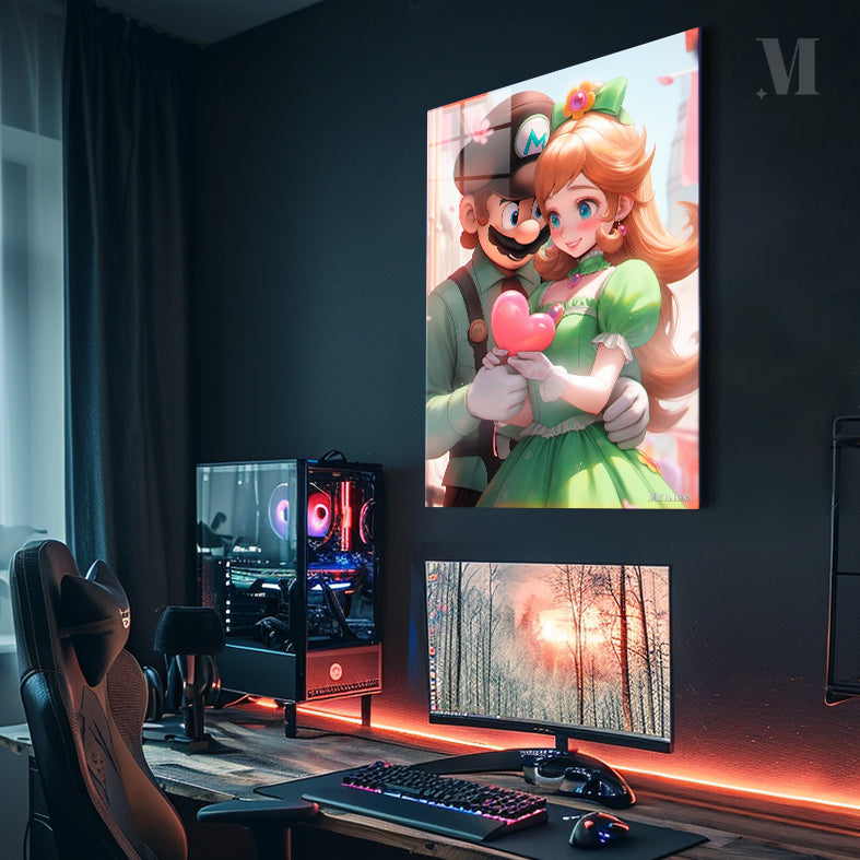 Green-Capped Guardian Luigi and Peach's Mushroom Kingdom Chronicles