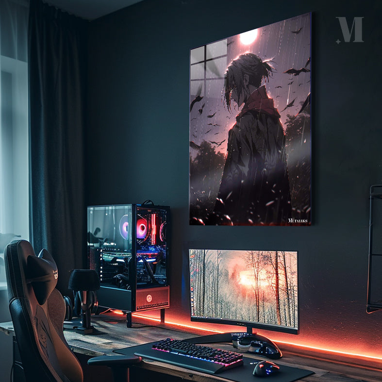 Itachi Uchiha cinematic poster