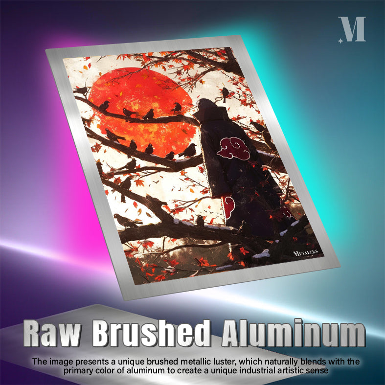 Itachi red moon art