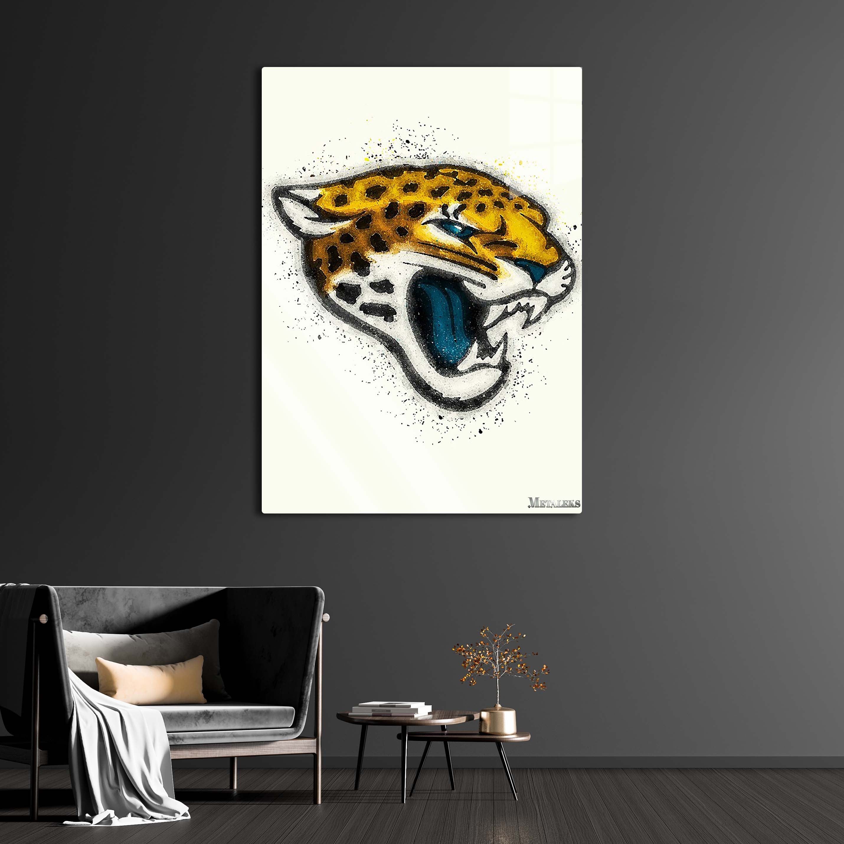 Jacksonville Jaguars Watercolor