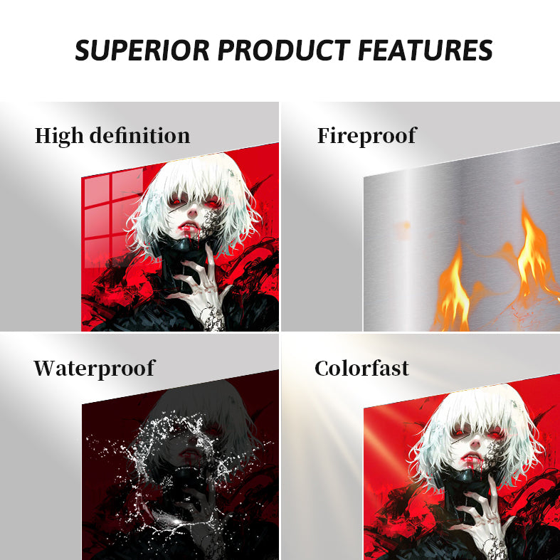 Kaneki Ken Red Poster