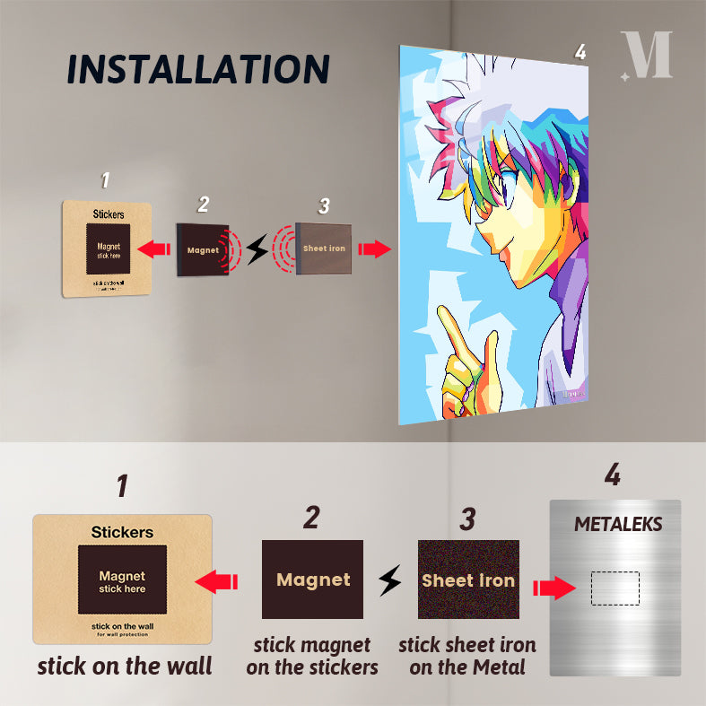 Killua Wpap Pop Art 2