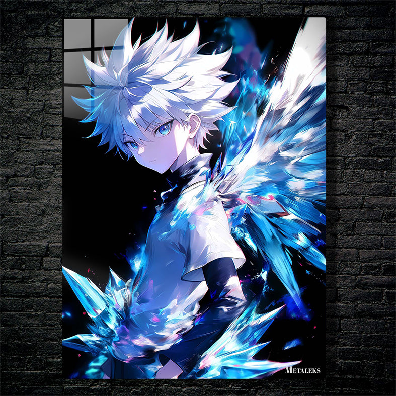 Killua Zoldick Crystal Glass Hunter x Hunter