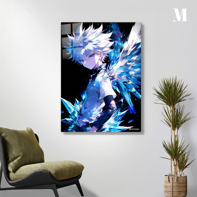 Killua Zoldick Crystal Glass Hunter x Hunter