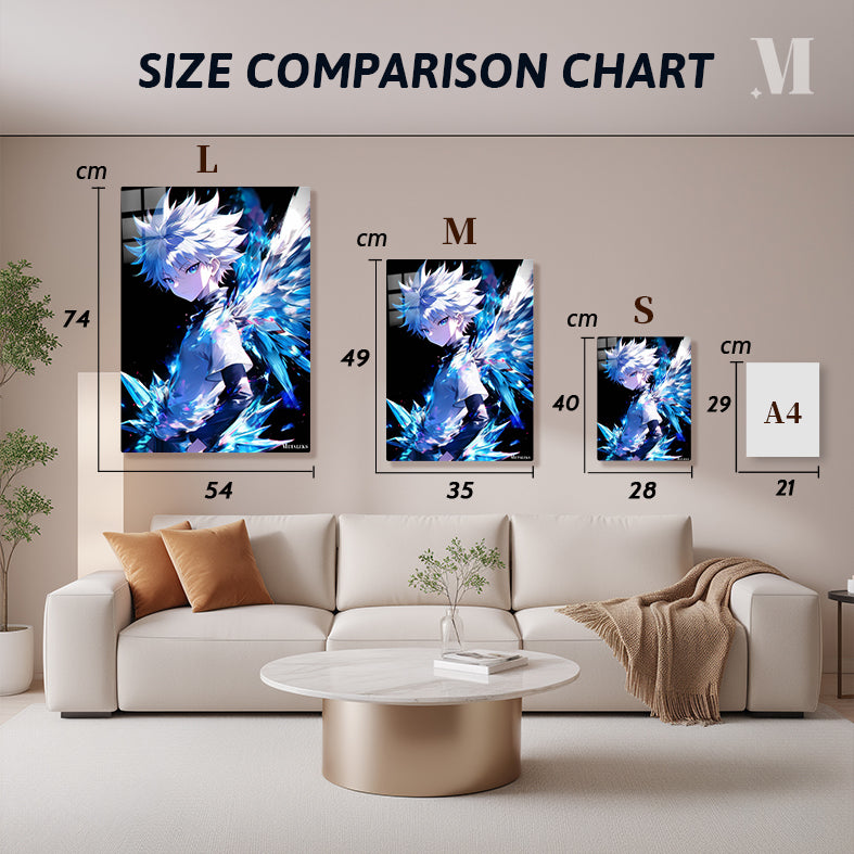 Killua Zoldick Crystal Glass Hunter x Hunter